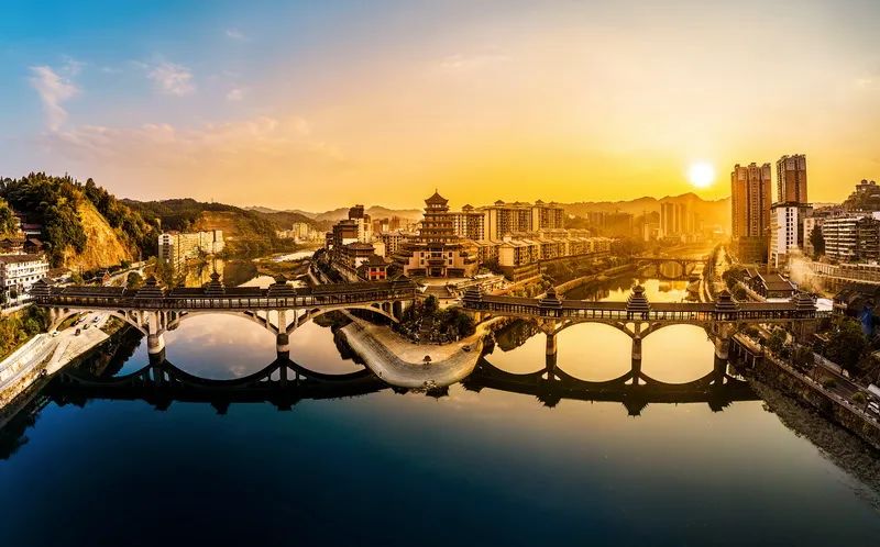 航拍贵州桥梁,贵州桥梁惊艳世界