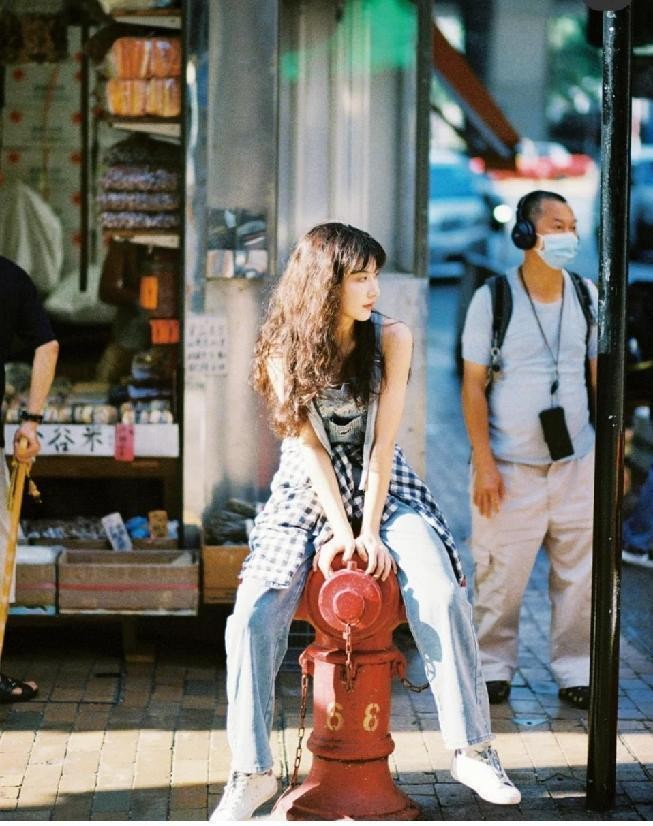 复古香港风穿搭,香港春季街头穿搭
