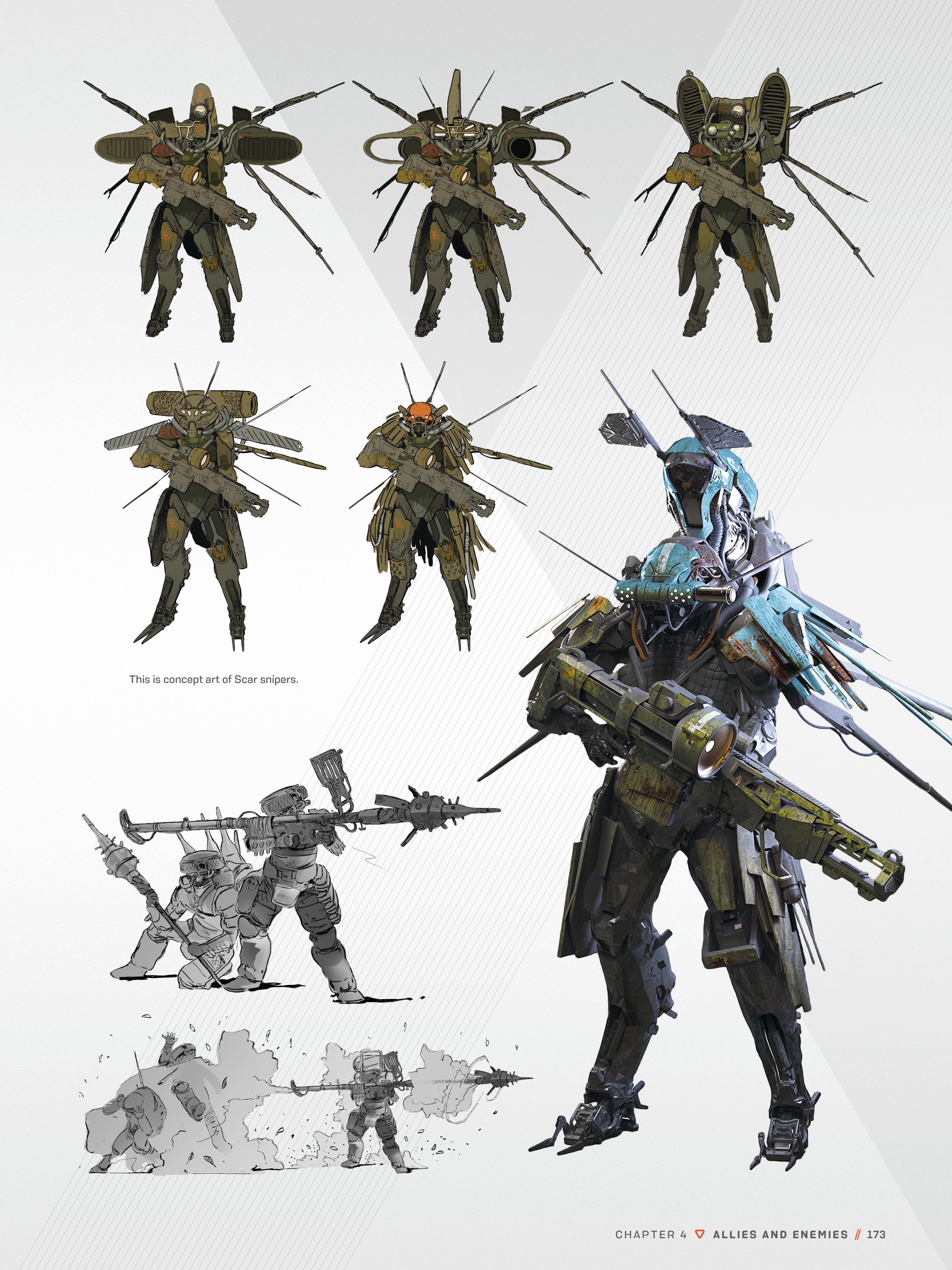 科幻怪与机械战甲的圣歌｜游戏TheArtofAnthem官方艺术设定集