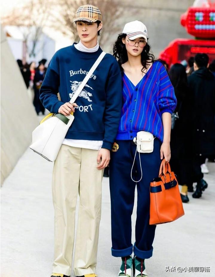 首尔街拍女穿搭图片,首尔街拍穿搭美女