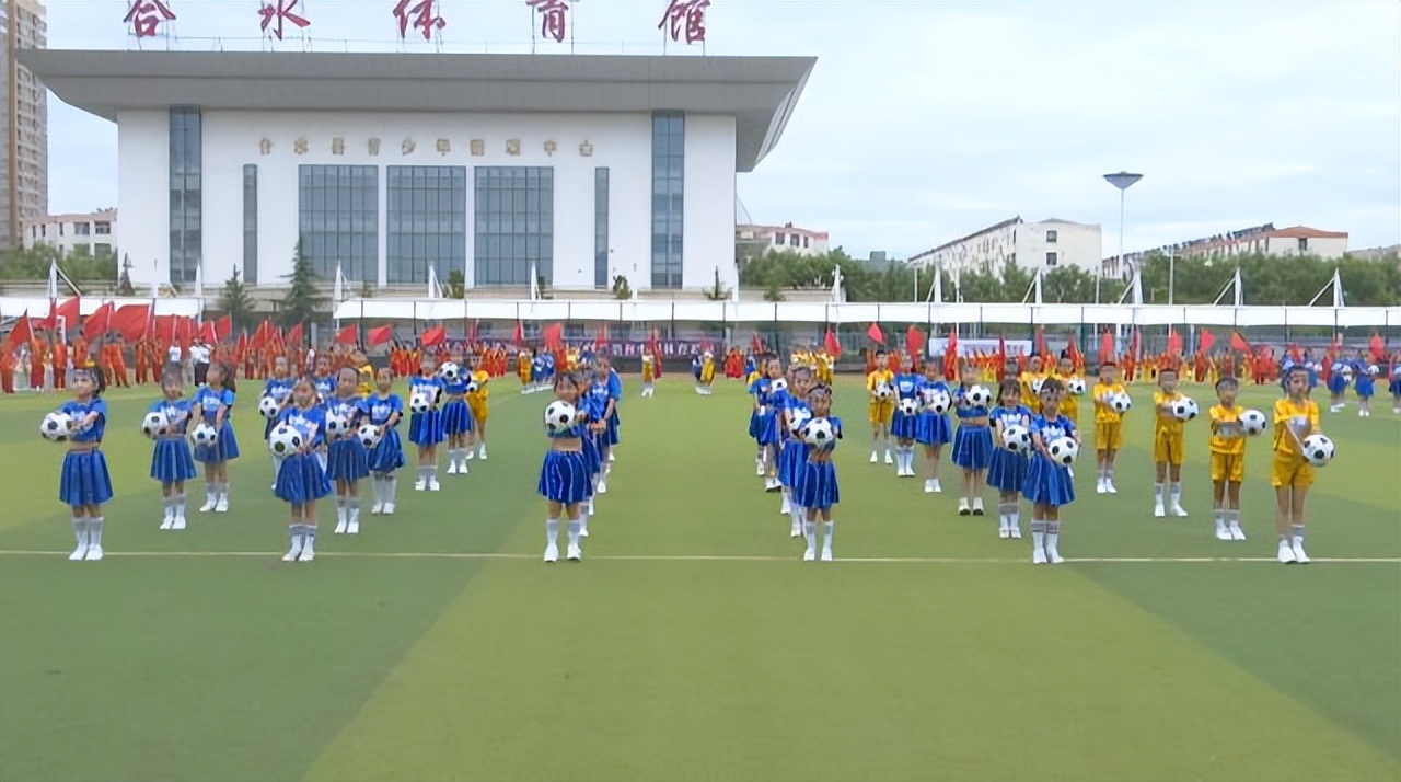 信宜市合水镇第一小学足球比赛,合水县小学生足球赛