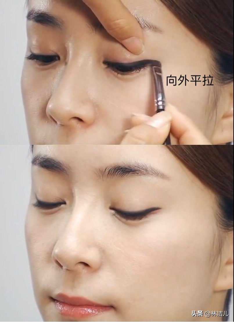 周冬雨眼型怎么画眼妆,周冬雨眼尾眼线怎么画