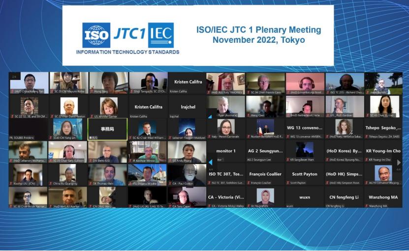 【协会动态】钱恒会长连任WG11召集人ISO/IECJTC1第41届全会召开