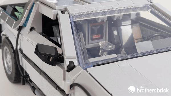 乐高10300回到未来时光机发售价,乐高回到未来21103测评