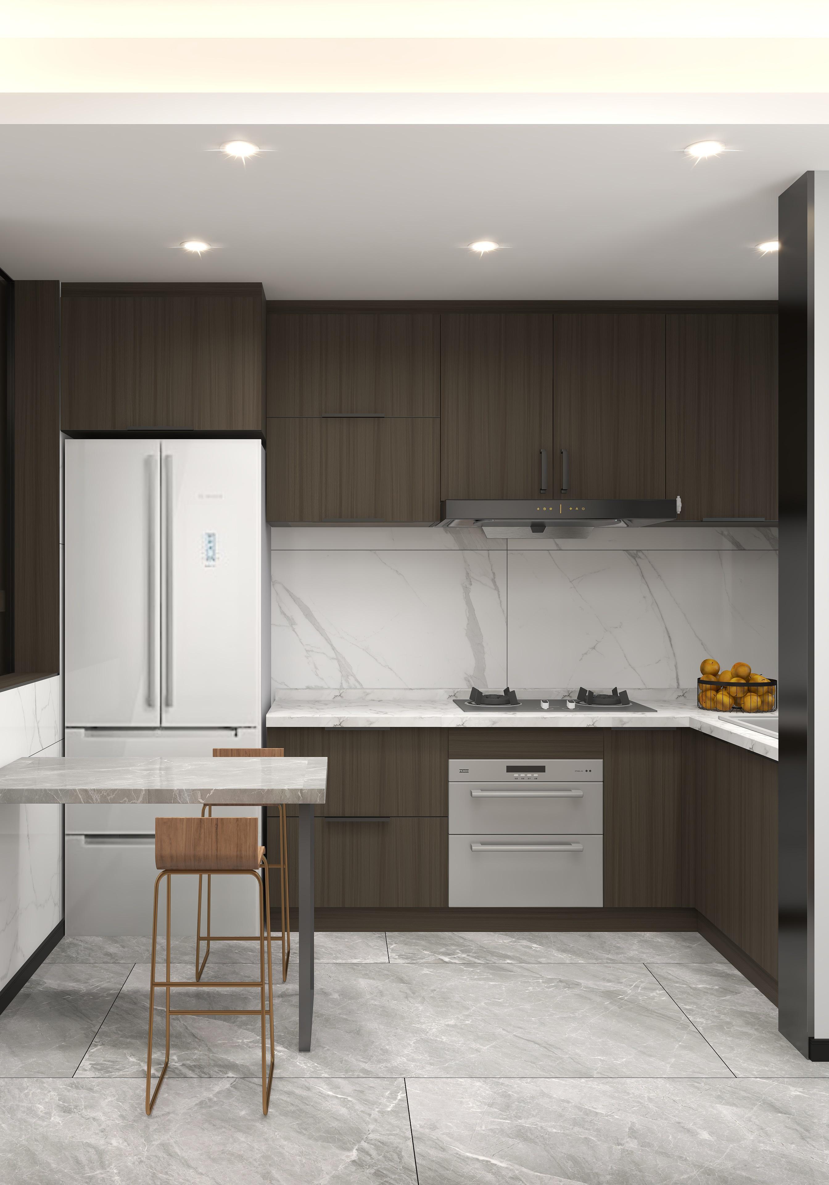 大王椰板材纯白配深灰,大王椰板材经典花色