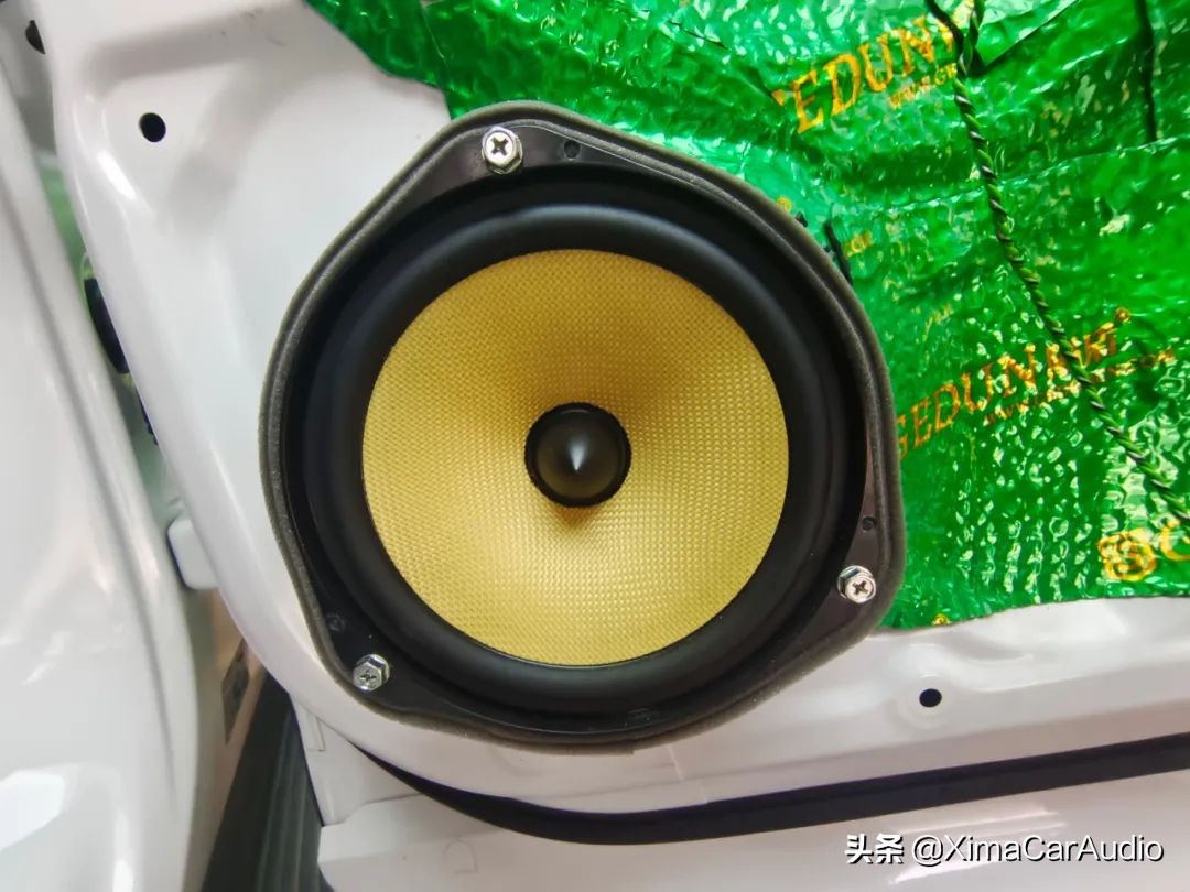 洪山本田urv汽车音响改装隔音降噪,本田urv音响三分频改装