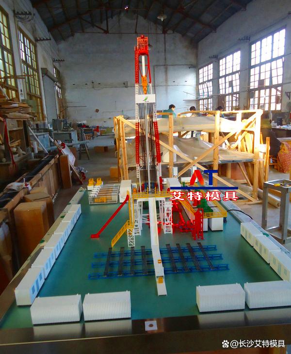 钻井平台升降沙盘模型,机器模型沙盘模型多少钱