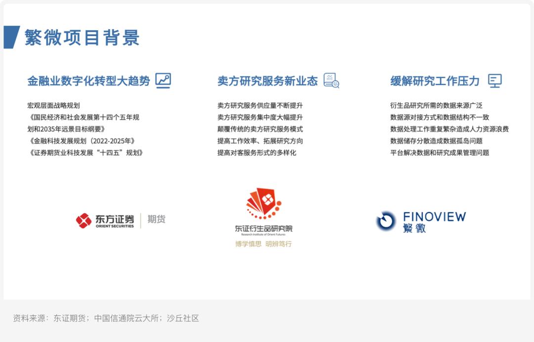 案例研究ㅣ东证期货：繁微智能投研一体化平台建设实践