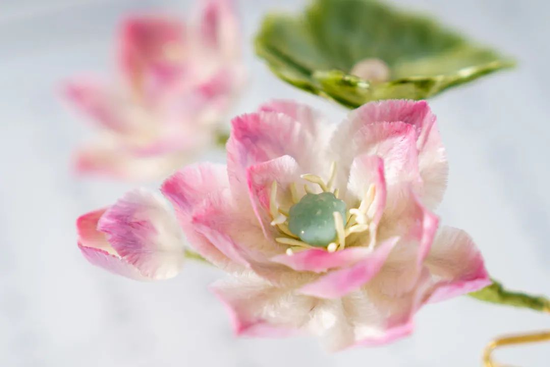 瑶池仙子宴流霞醉里遗簪幻作花,沉浸式非遗绒花