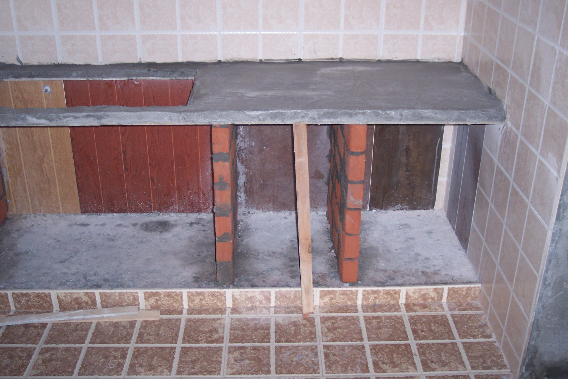 砖砌橱柜后悔案例,砖砌橱柜后悔