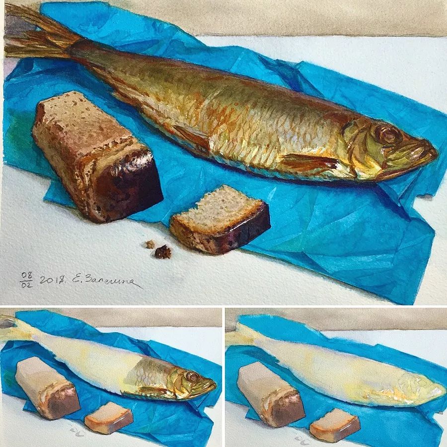 水彩画面脏？颜色单薄？不会调色，简单教程让你从小白变成大神