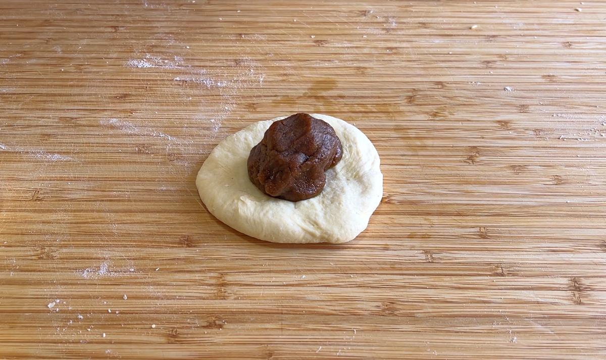 想吃红糖小糍粑,呼市红糖清真焙子制作过程