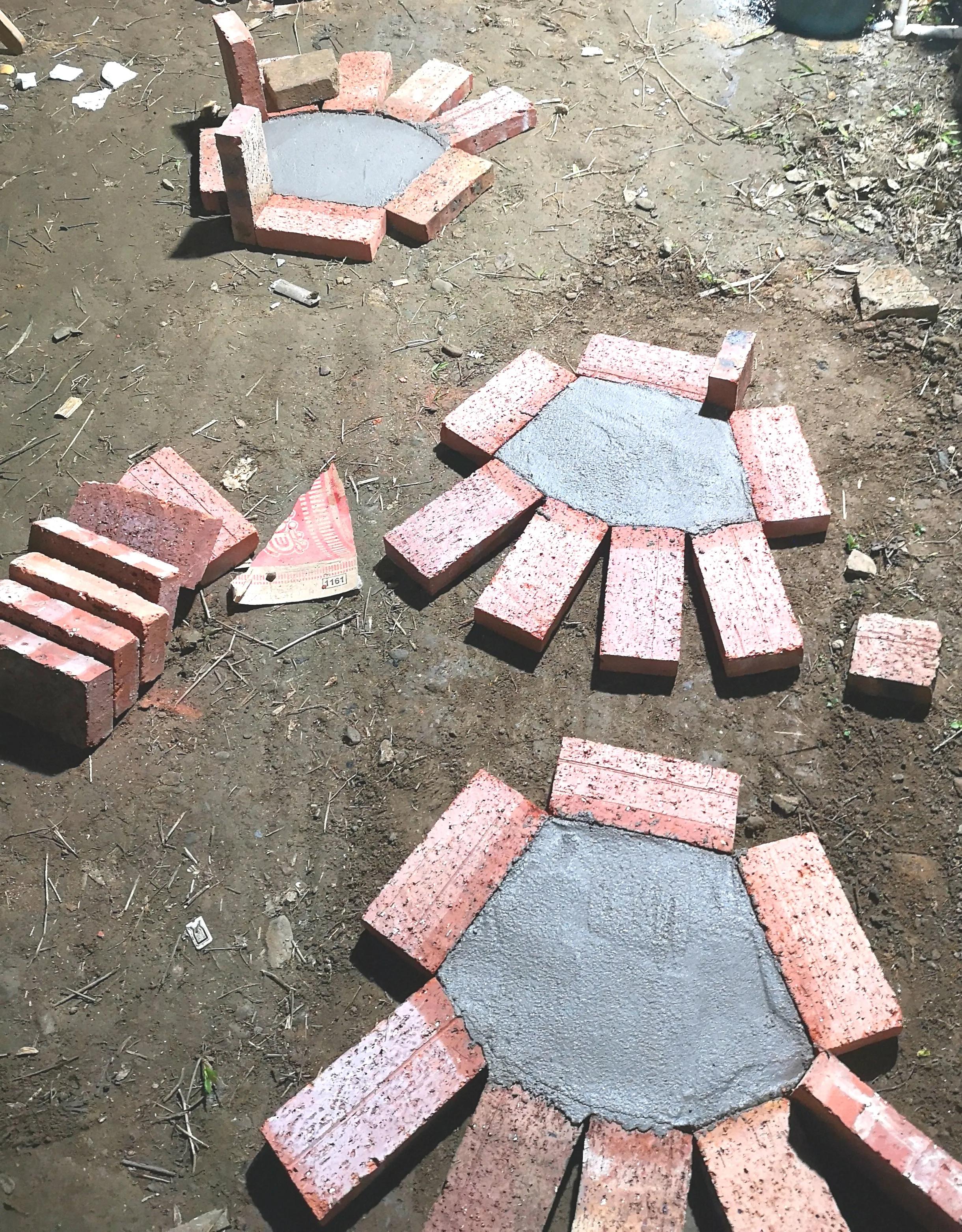 梅花灶视频教程,连环灶制作全过程