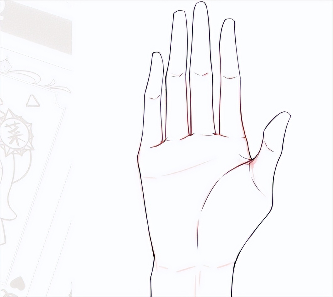 手绘动漫手部,画动漫人物手的画法
