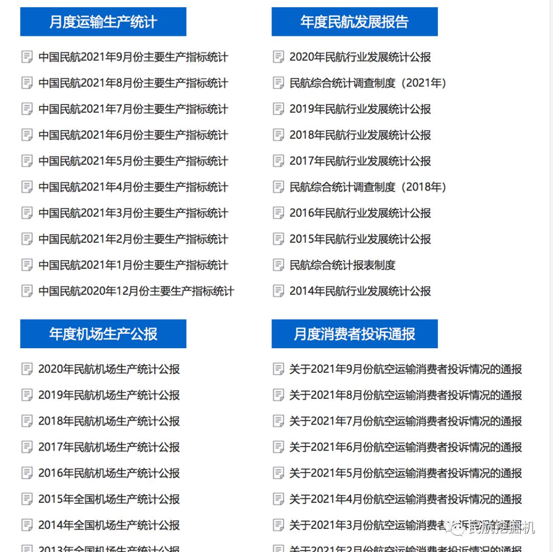 揭秘！民航资料哪里找？（一）中国民航标准规范