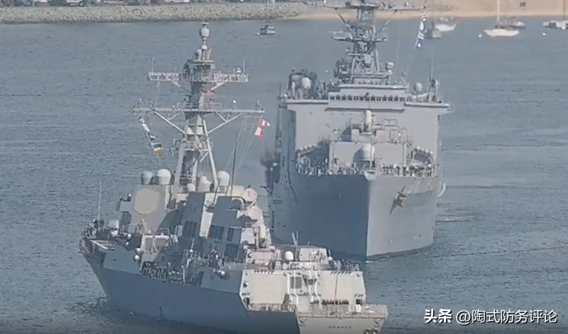 两艘美舰差点相撞，拍下视频的公园摄像头被美海军勒令拆除