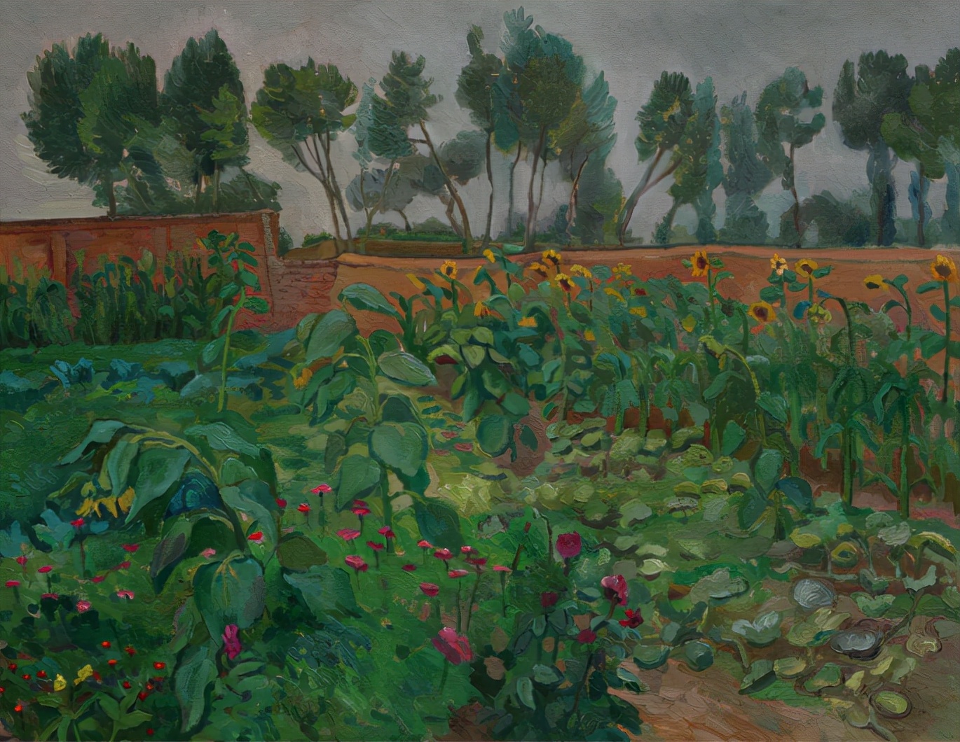 中央民族大学夏展油画作品,油画作品欣赏山东艺术学院