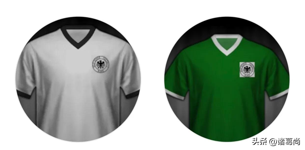 德国历届世界杯客场球衣,四冠王德国