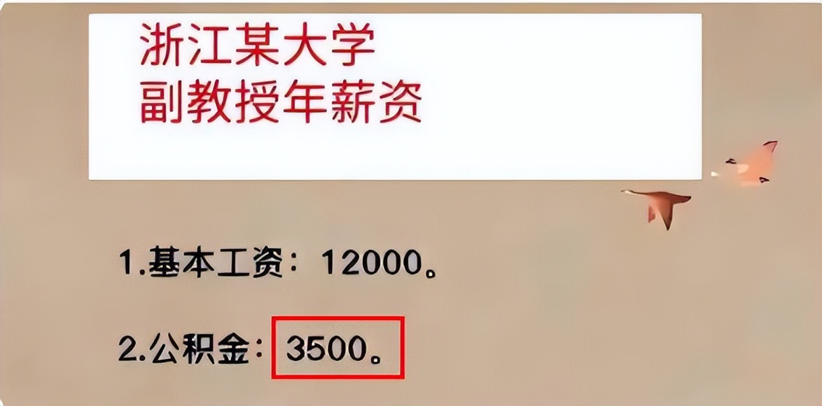 985高校教师晒出工资条，看到公积金金额后，与中小学教师差距大