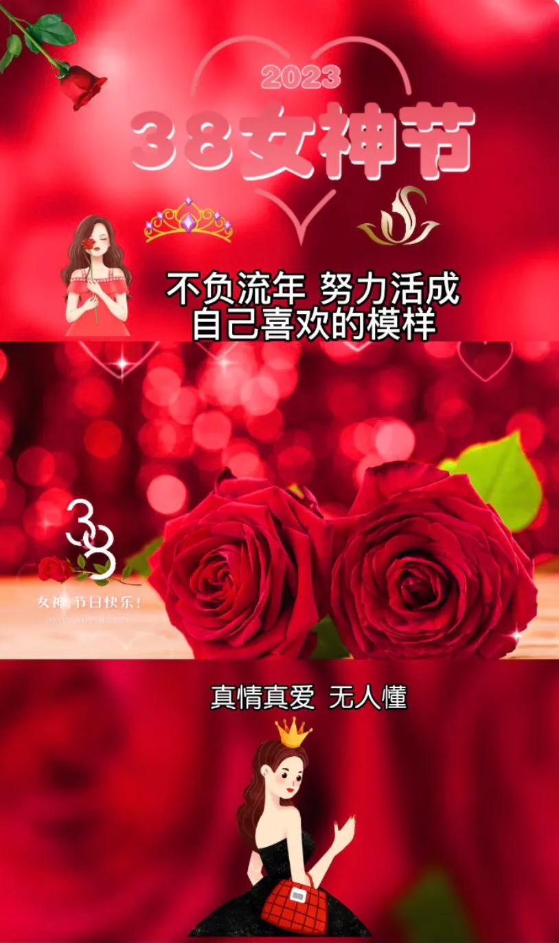 三八女神节愿你被温柔以待,妇女节愿所有美好不期而遇