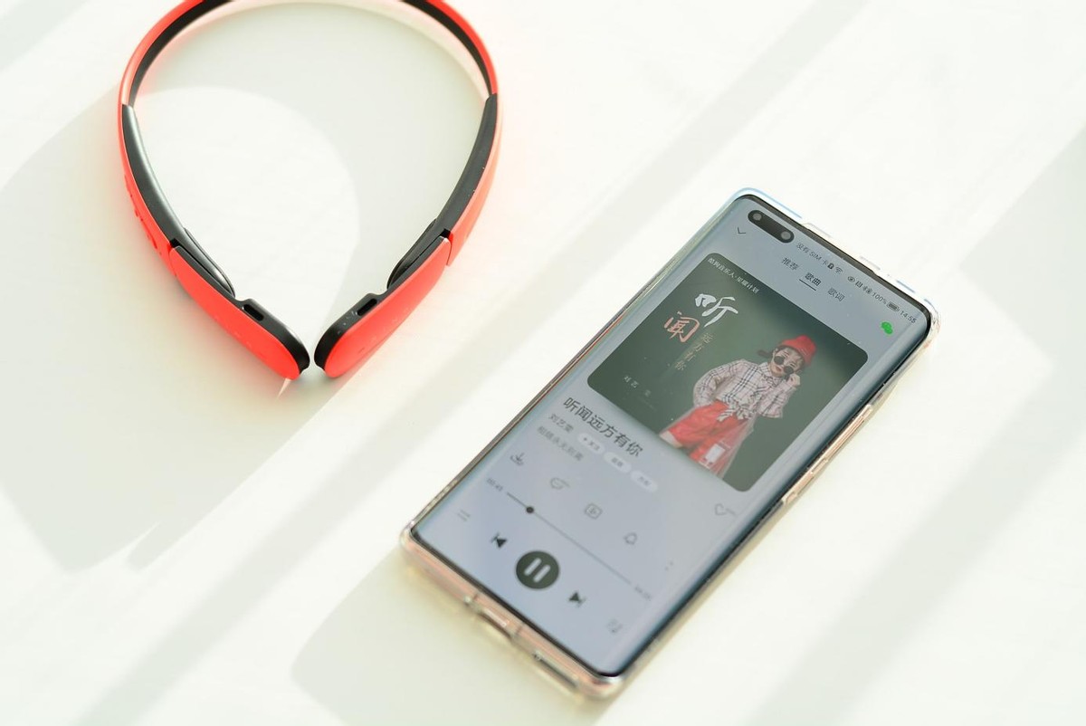 骨传导不入耳运动耳机,开放式和骨传导耳机