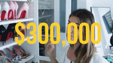 女子打工省吃俭用,啃老买奢侈品