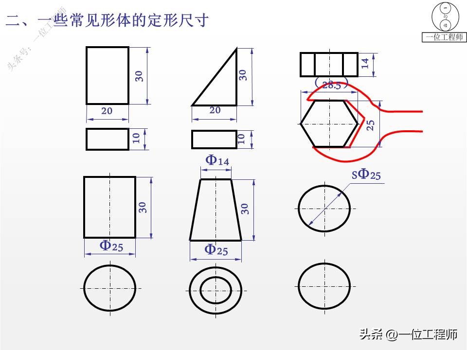 塑料零件图一般标注哪些尺寸,尺寸标注基准选择