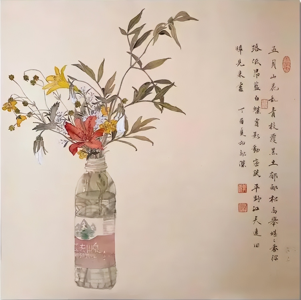 没骨花卉创作,没骨花卉是什么