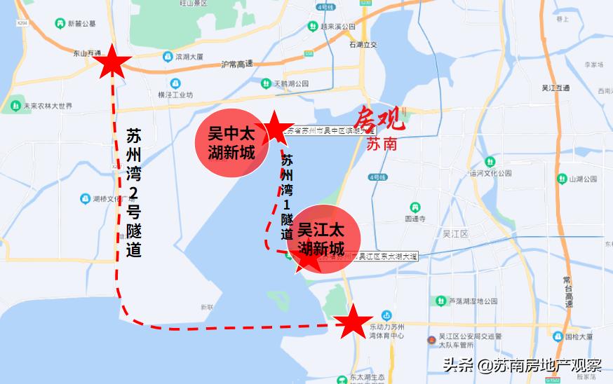 苏州湾2号隧道已动工,苏州湾1号隧道设计公示