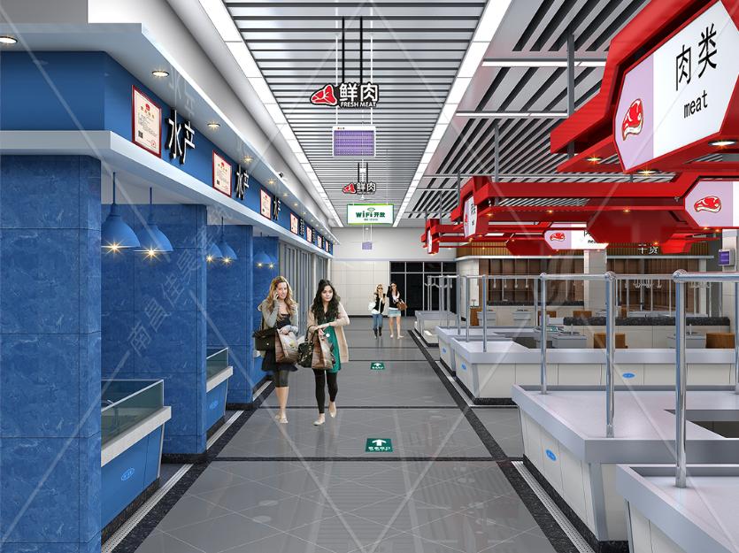 大型农贸市场设计案例,农贸市场设计实用性