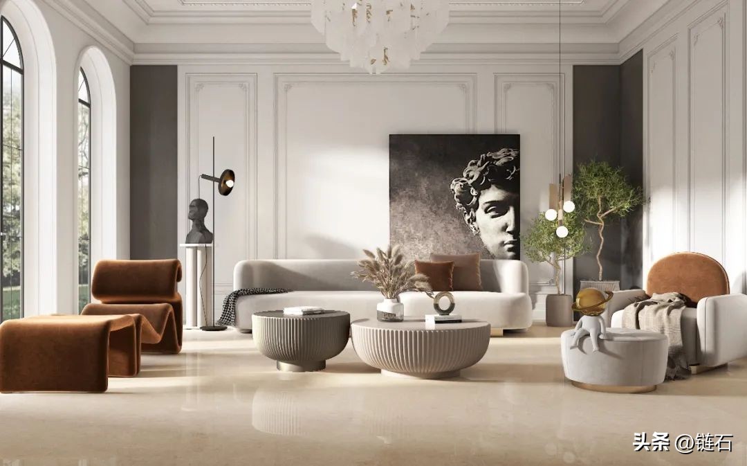 最近流行的灰色大理石,当下最流行的灰色大理石