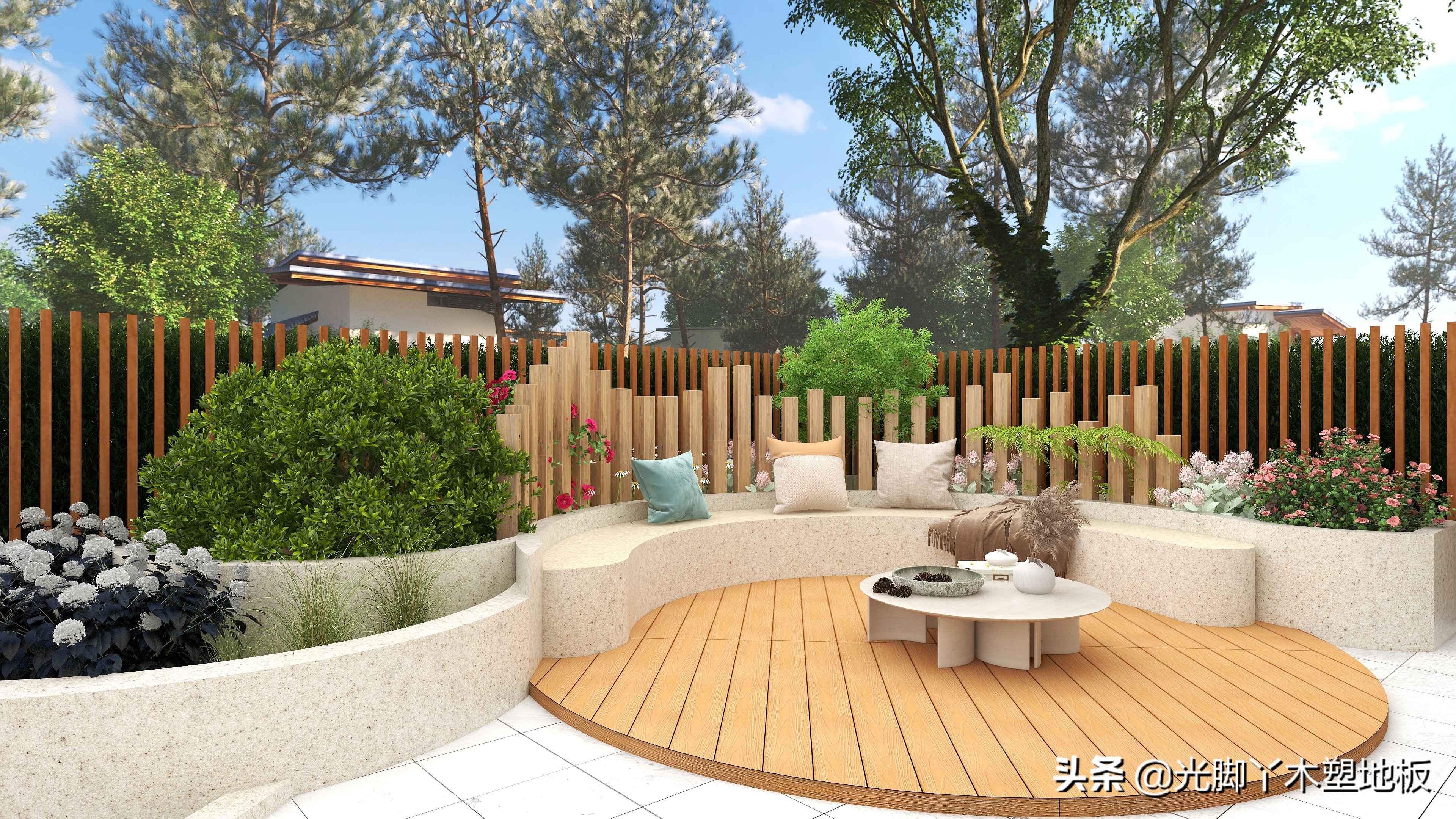 木塑/塑木地板如何安装呢？今天先简单分享一下，后面再细化操作