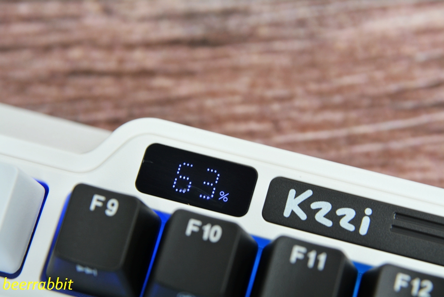 强上加强珂芝K75三模机械键盘与TTC钢铁轴的联合