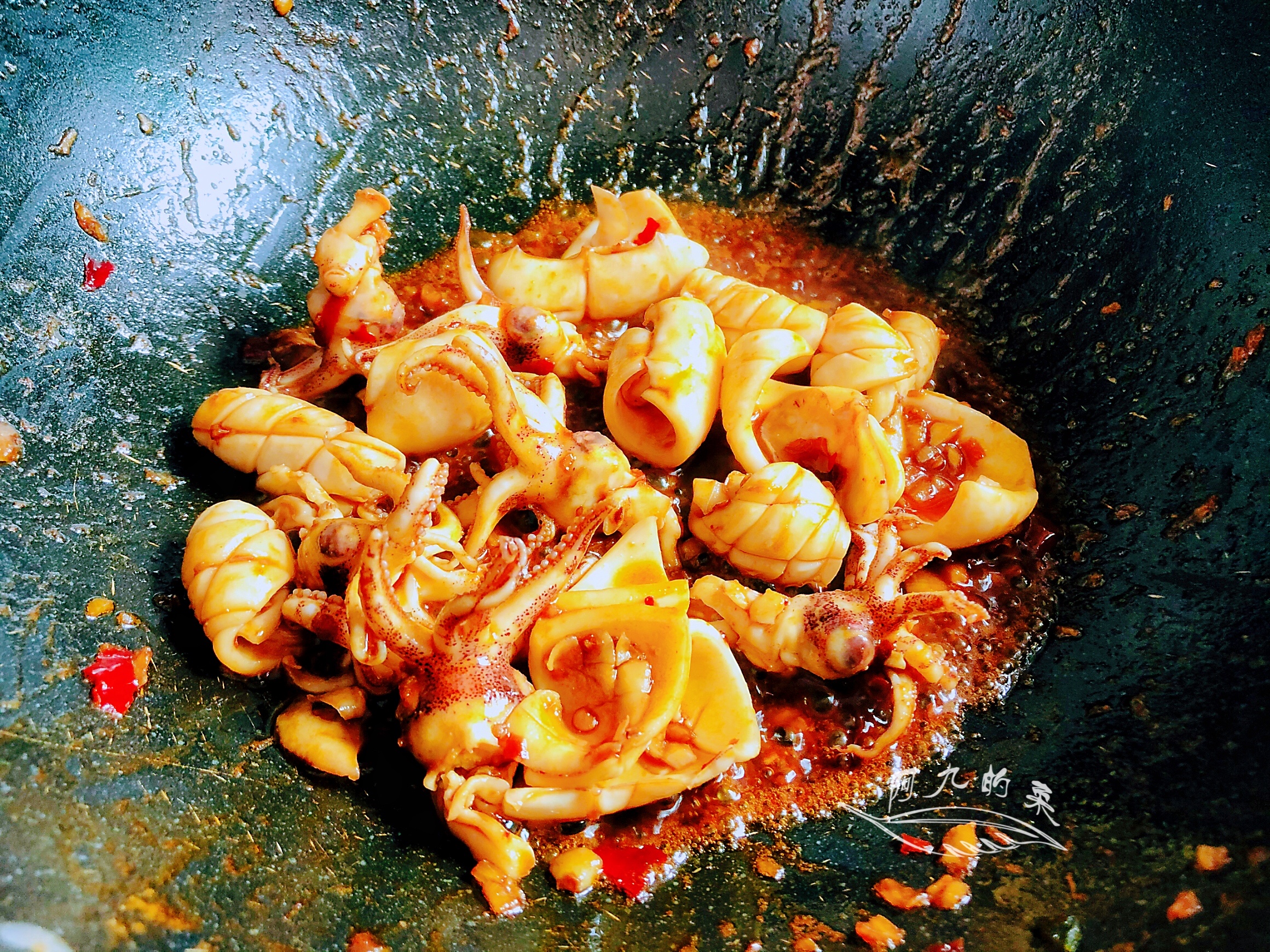 酱焖笔管鱿鱼做法,笔管鱿鱼做法潮汕