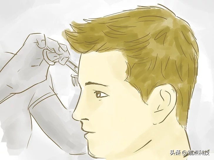 如何打造理想发型男士版,男士发型打造教学