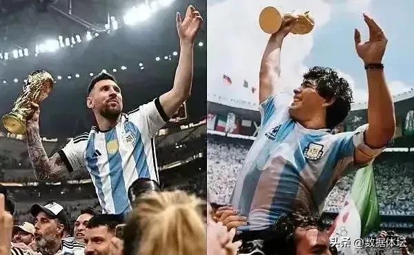 马拉多纳梅西跨时代,马拉多纳和梅西连过五人对比