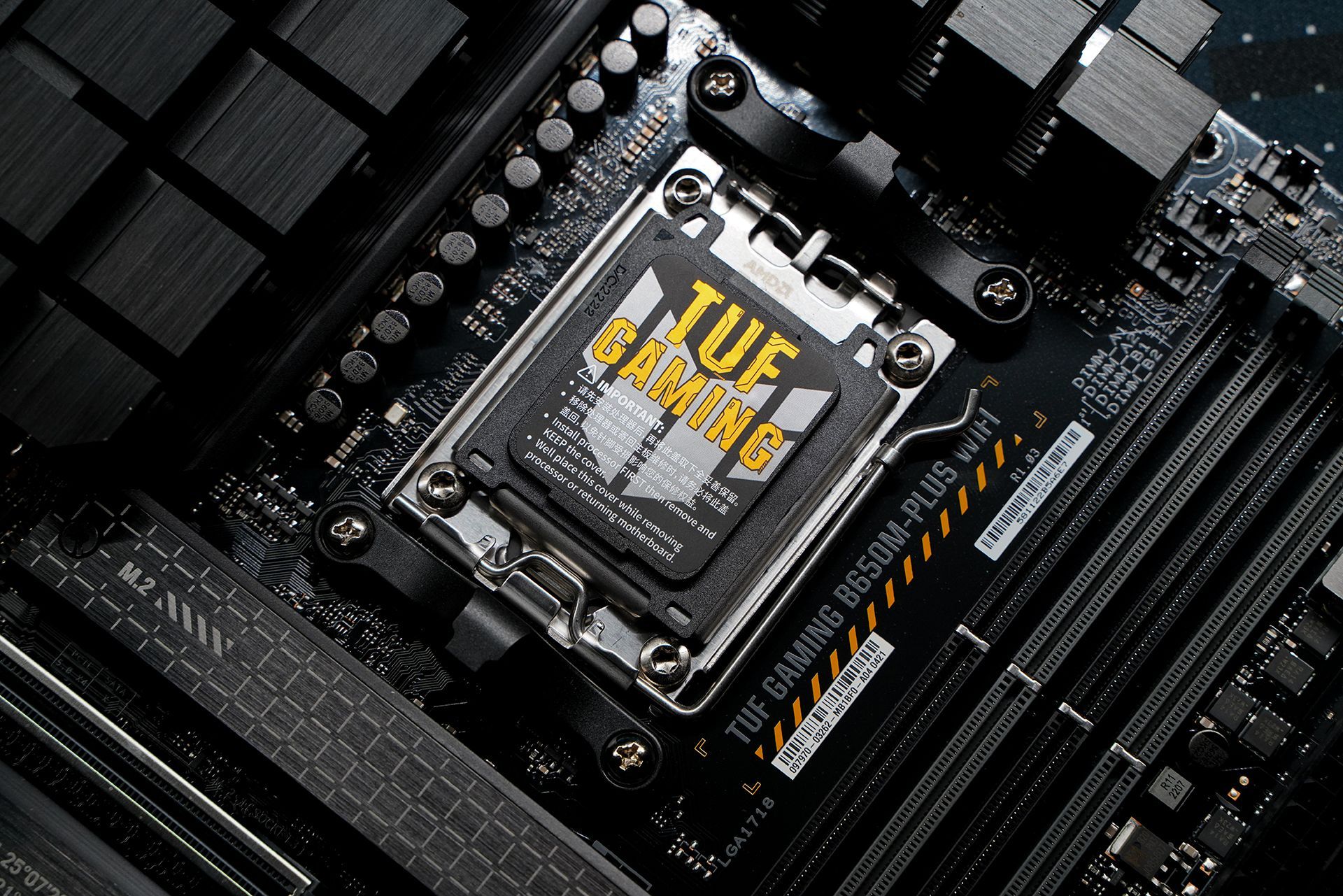 AMD非X锐龙7000最佳座驾华硕TUFGAMINGB650M-PLUSWIFI重炮手