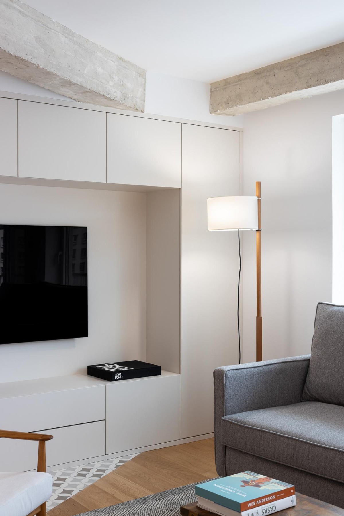 学了她家电视柜、橱柜一体化，发现不是一般显大，比多买20㎡划算