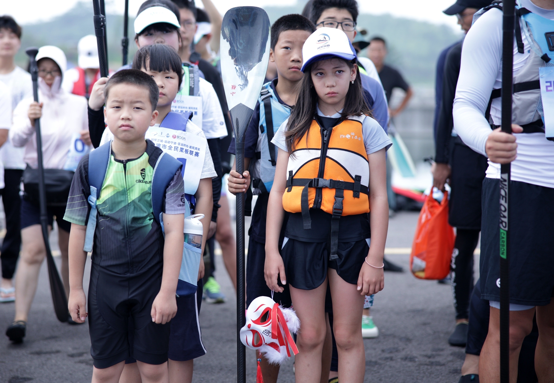 “天妃湖杯”2023宁波市全民桨板联赛（宁波湾站）激情开赛