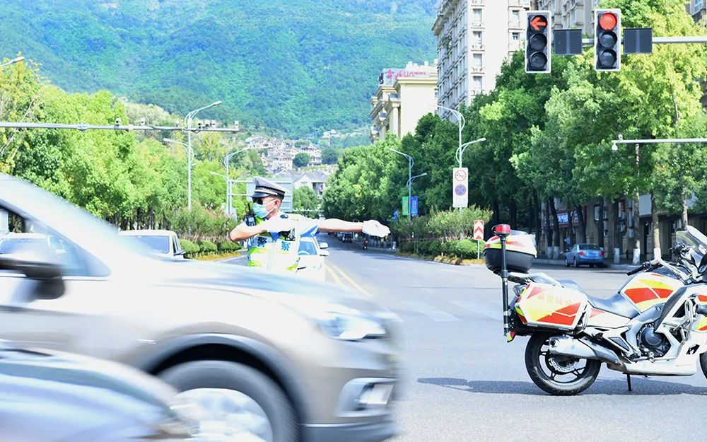 致敬交警烈日下的坚守作文,致敬烈日下的守卫人