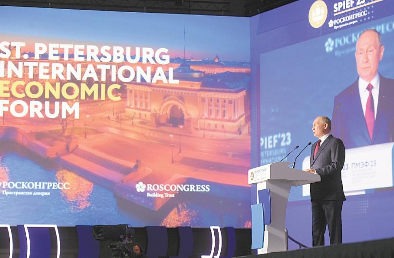 普京对俄施压的看法,普京对俄施压的回应