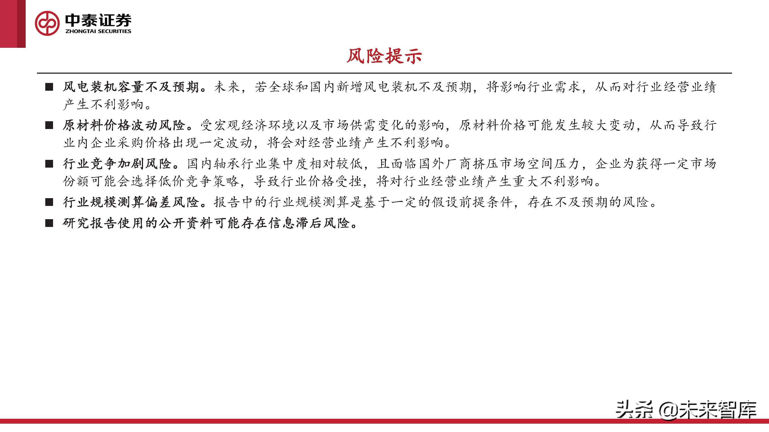 2024风电轴承发展现状及趋势,风电轴承最新行情