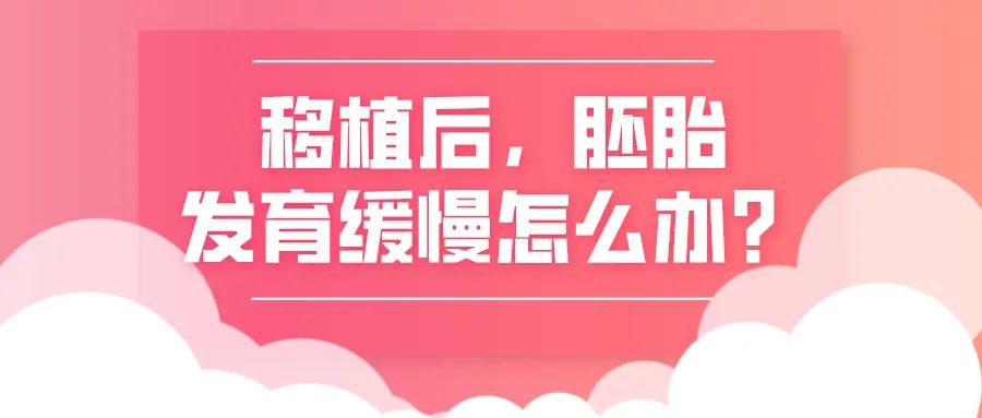 胚胎发育缓慢影响大脑吗,移植后胚胎发育缓慢