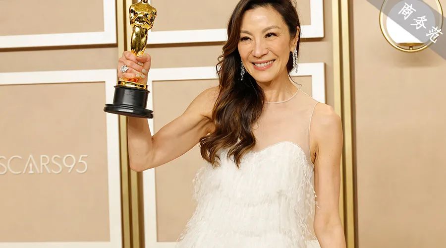 杨紫琼高定礼服闪耀戛纳红毯,杨紫琼携手老公亮相奥斯卡红毯