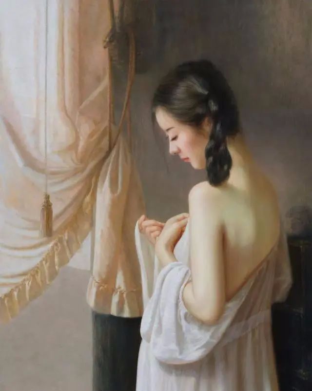 现当代油画写实大师,写实油画人物作品欣赏