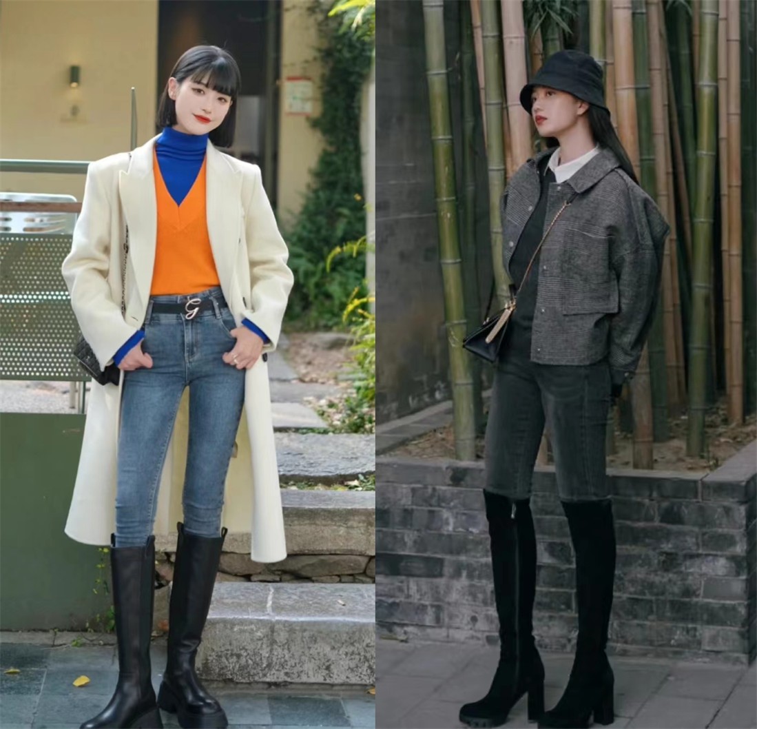 阔腿裤小脚裤哪个更显气质,今年最火窄版阔腿裤小脚裤