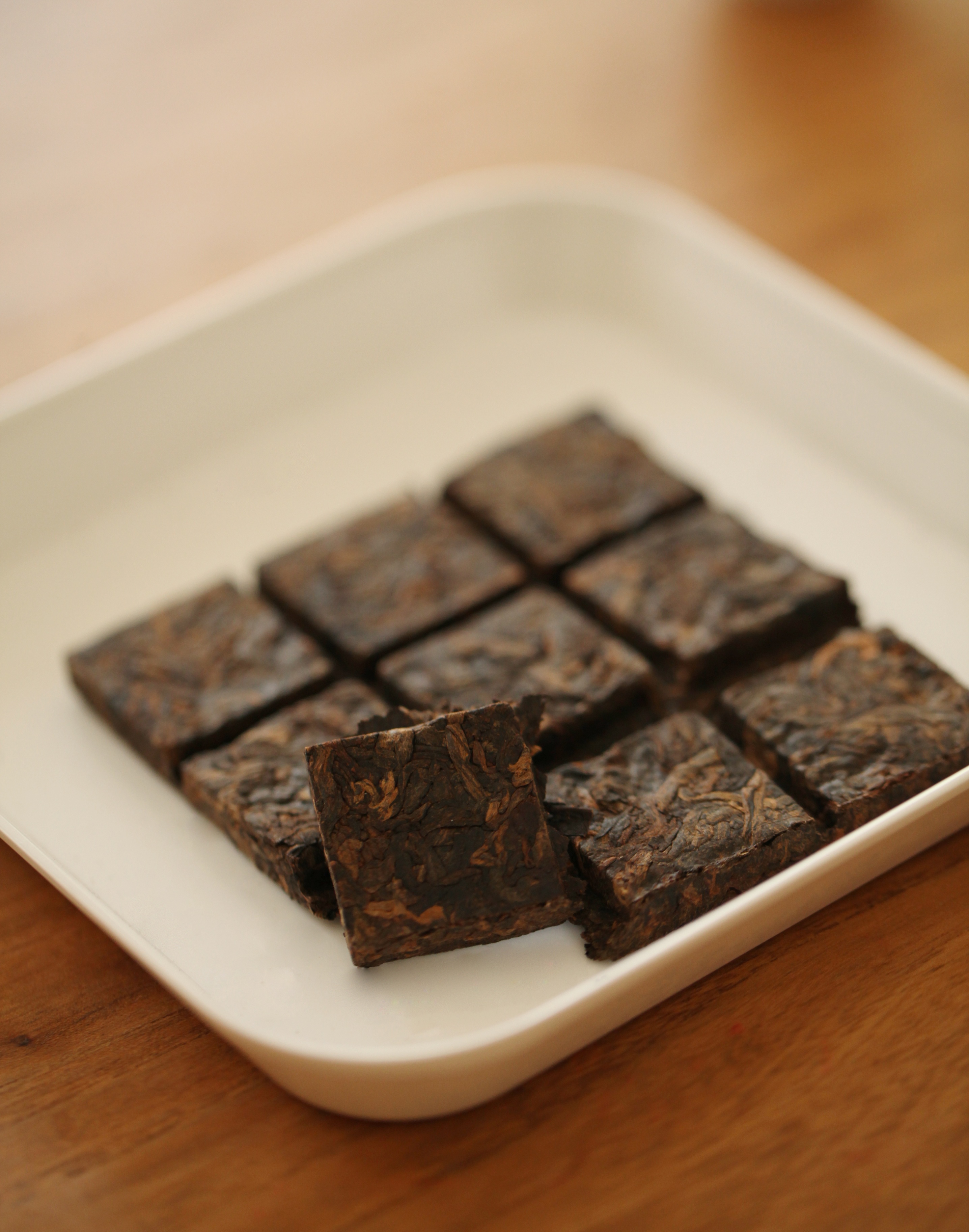 传承018九宫格古树熟茶，易掰好泡，便携式生活茶里的王炸款！