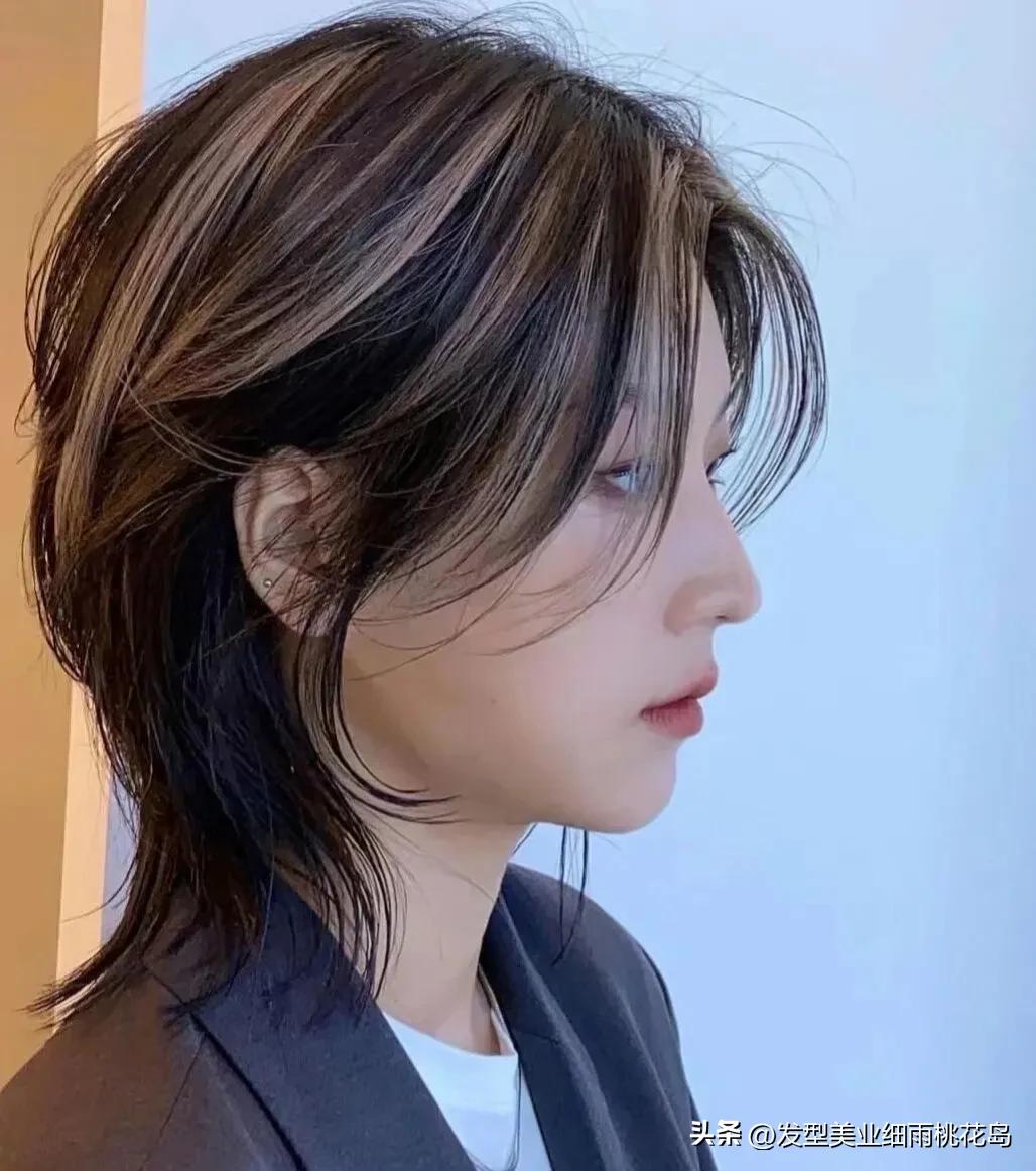 中长狼人鲻鱼头,狼人头发型鲻鱼头