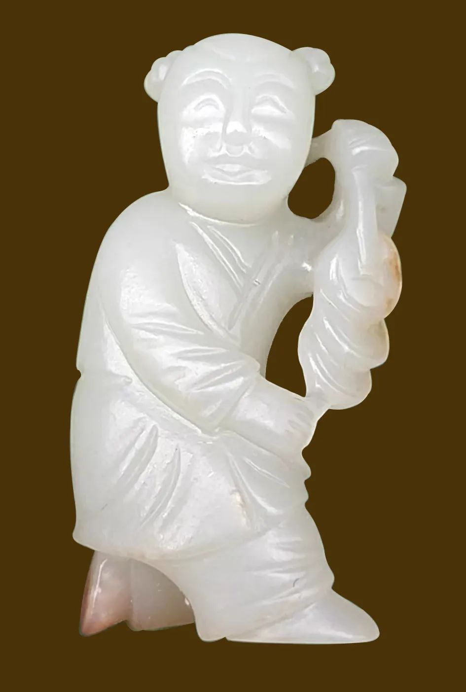 催旺财运-金元磁州窑白地黑彩绘“招财利市”纹梅瓶图像研析