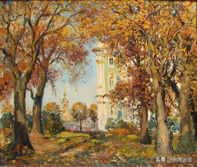 卢卡斯阿纳托尼油画作品赏析,爱尔兰画家的风景油画欣赏